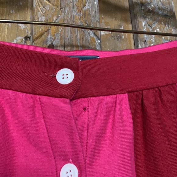 MDS STRIPES KNIT CLAIRE TIE TANK KNIT TIERED SKIRT MARK D SIKES SIZE 1 #56 DRESS - Picture 7 of 10